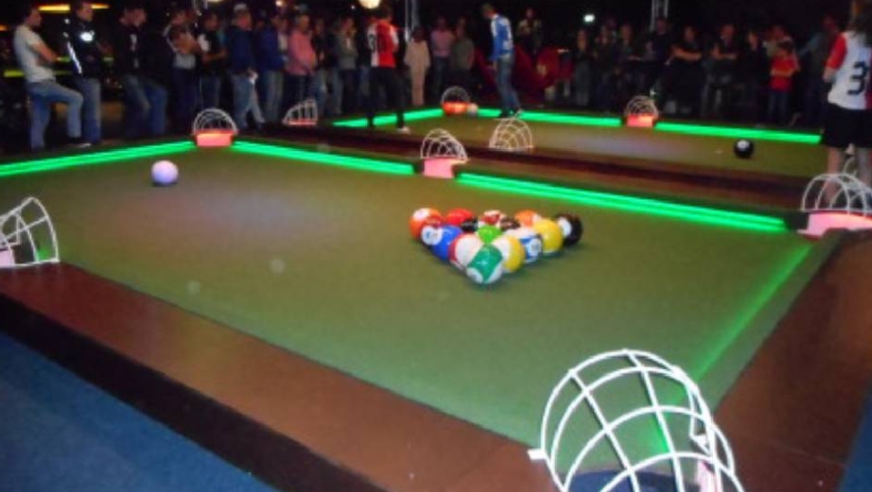 Footpool table (own production, new)